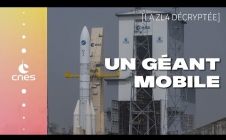 Le portique mobile de la Zone de Lancement d'Ariane 6